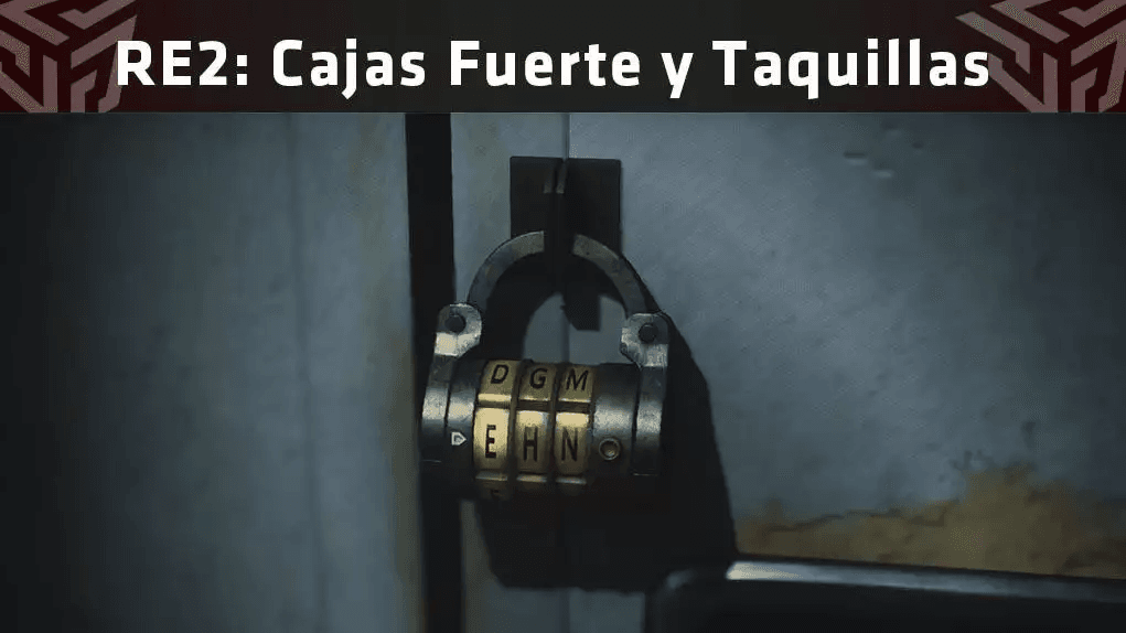 Cómo abrir la caja fuerte en Resident Evil 2